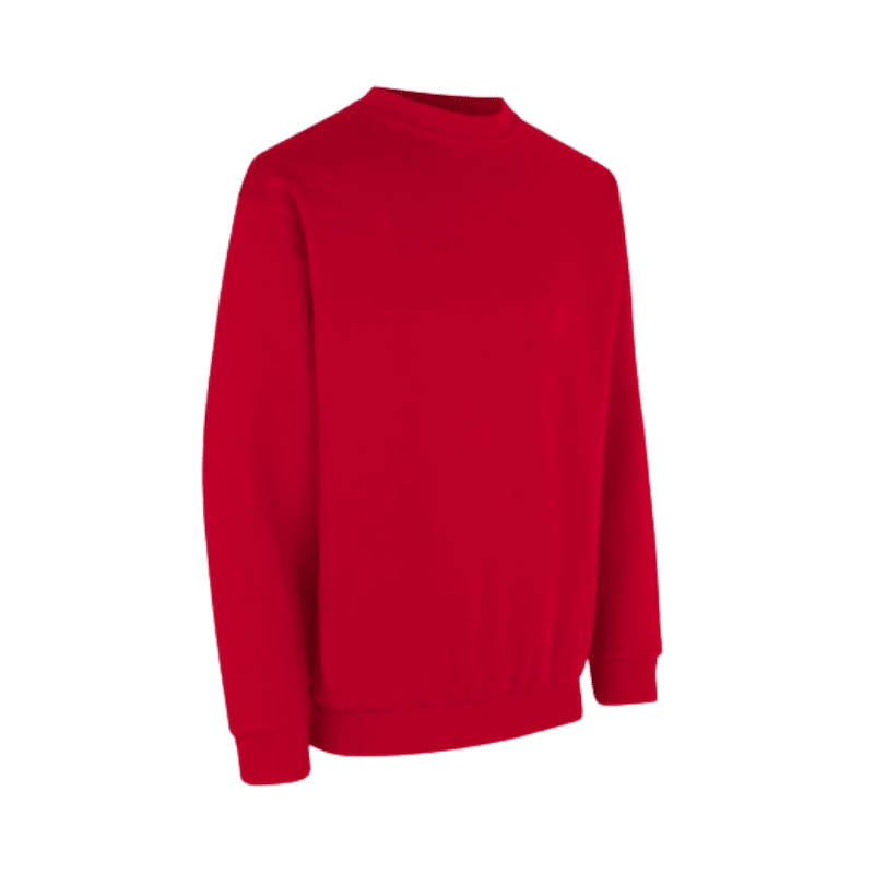 ID Sweatshirt | klassisk rød
